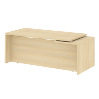 Стол руководителя прямой, левый Yalta LT.В-20 L акация лорка